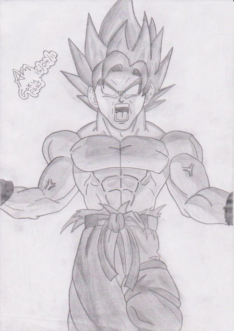 Featured image of post Cool Dragon Ball Z Drawings