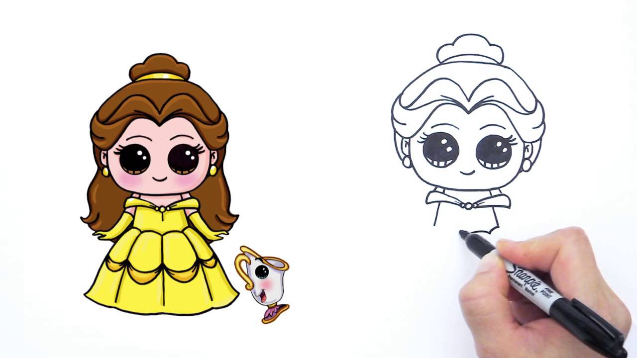 Featured image of post How To Draw Cute Princess Belle