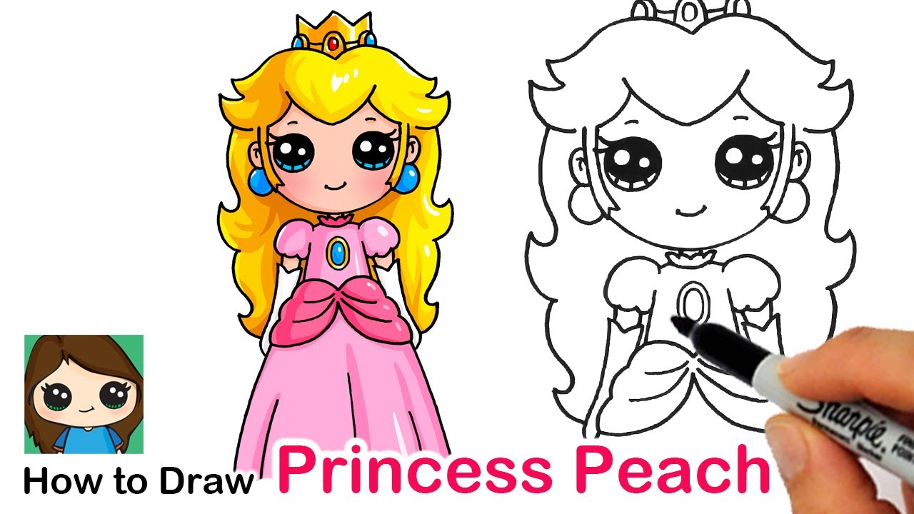 Featured image of post How To Draw Cute Princess Peach