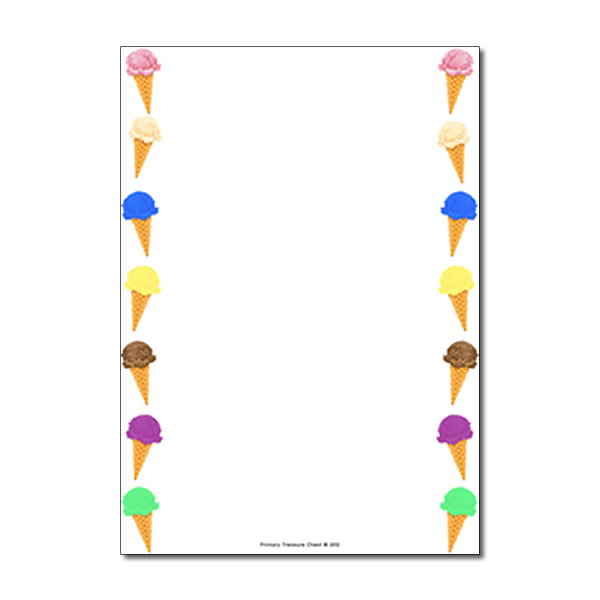 Featured image of post Ice Cream Border Clipart