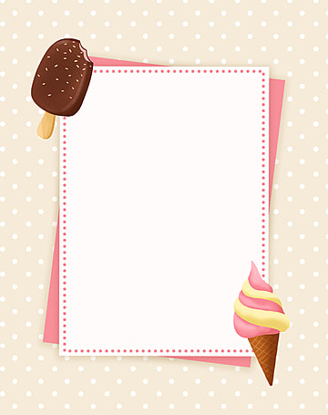 Featured image of post Ice Cream Border Png