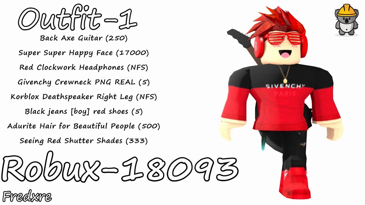 Featured image of post Roblox Avatars Boy Red